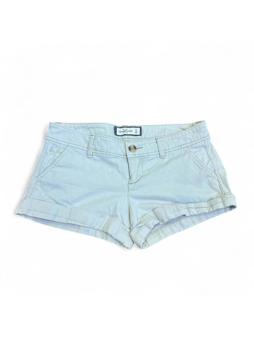 y2k Abercrombie and fitch mini shorts